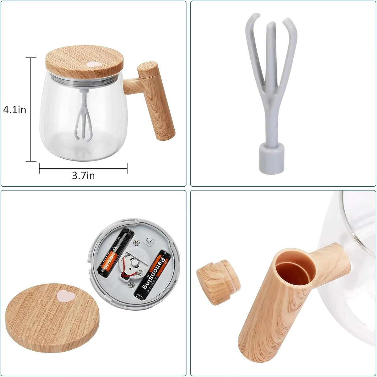 Self-Stirring Cup